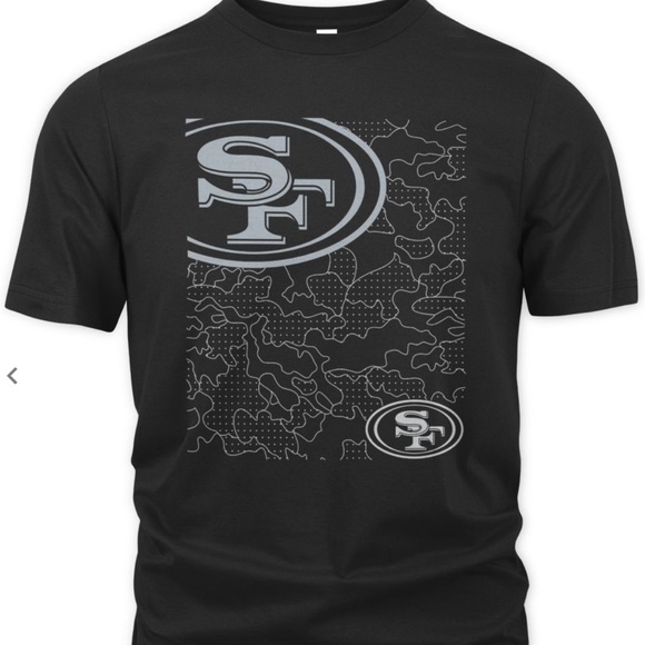 NEW NFL Shop Rflctv San Francisco 49Ers Tee - Size Large “RARE”! - Picture 7 of 8